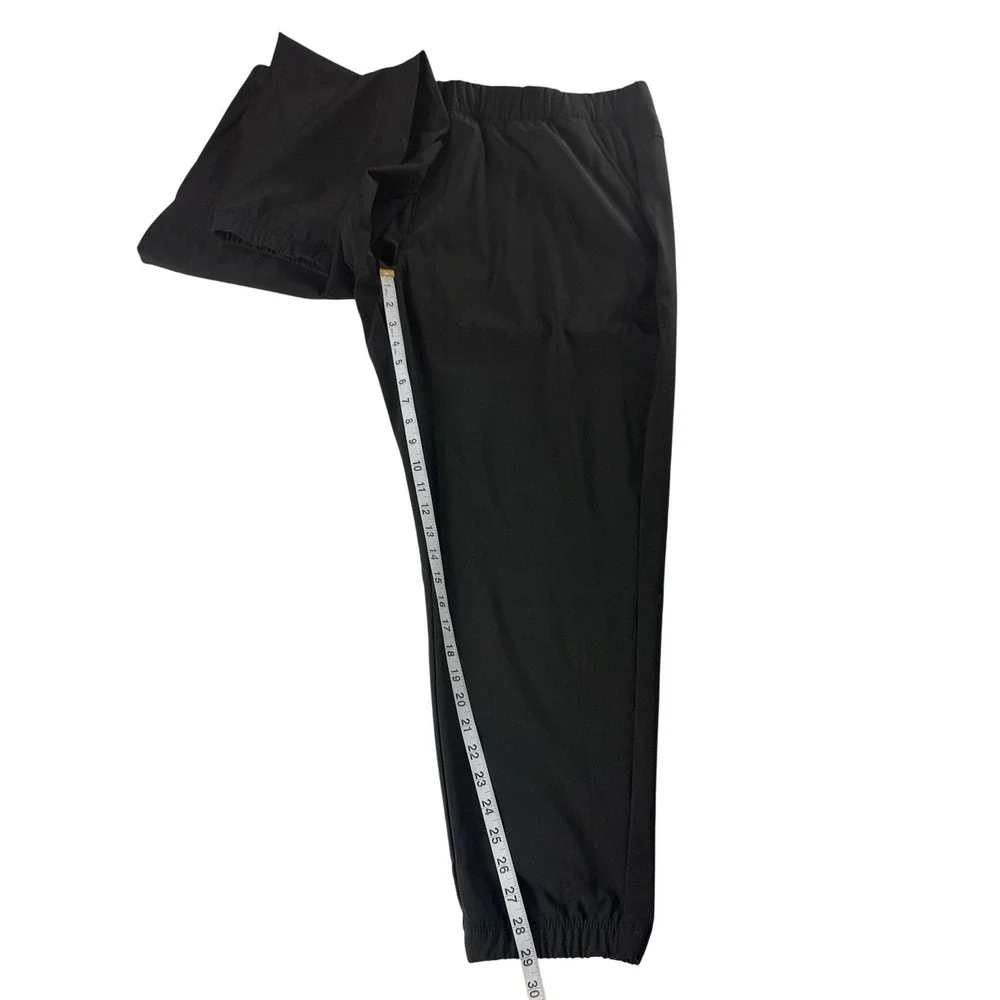 Member's Mark Mens Travel Jogger XXL Black 4-Way Stretch‎ Moisture Wicking NWT